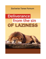 Deliverace from sin of LAZINESS.pdf